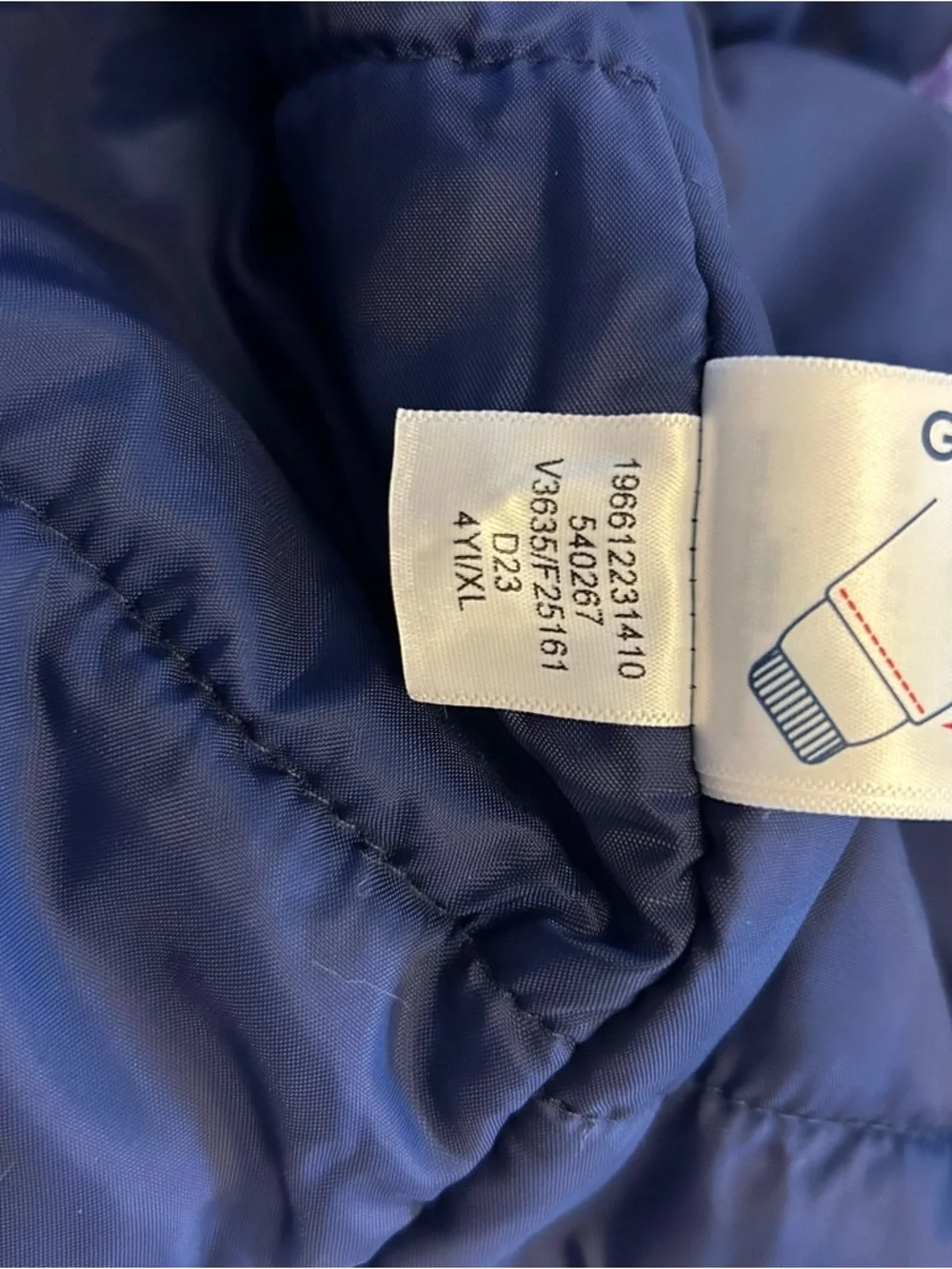 Lands End Galaxy Zip Up Coat